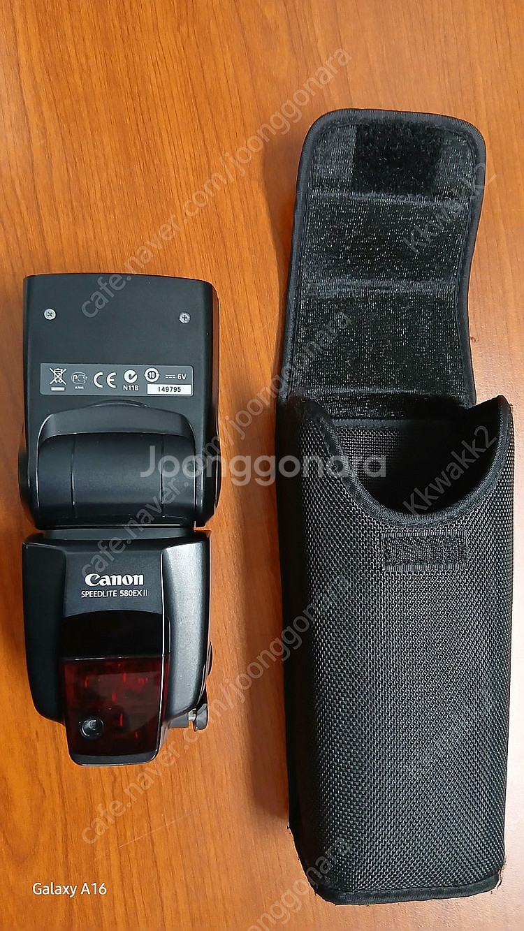 캐논 스피드라이트 580EX II--0