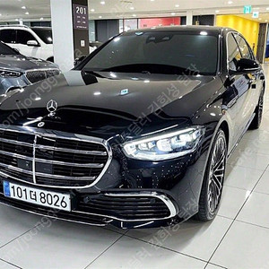 벤츠 인증중고 S클래스 중고 검정색 2023년식 12,009km S450L 4MATIC 최저가 중고차