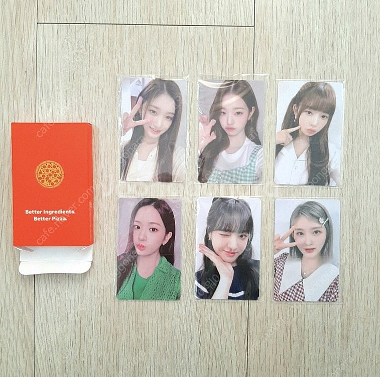 (2만원할인) 파파존스 아이브 2차 포카 미개봉--0