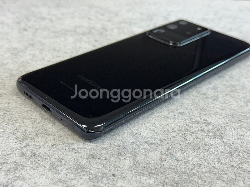 갤럭시S20울트라 블랙 256G 가성비 꿀폰 서브폰 배달용 택배용 추천 10만 판매해요--6