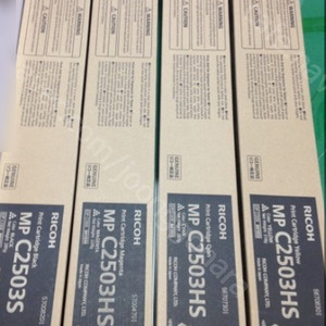 리코 RICOH MP C2503HS 정품토너 4색/일괄