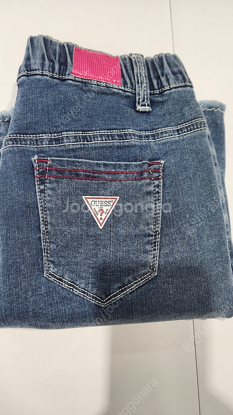 게스 바지 택만제거(새상품)--2