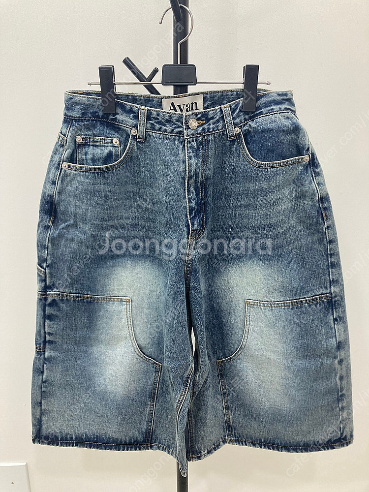 어반드레스 카펜터데님 버뮤다팬츠 L--2