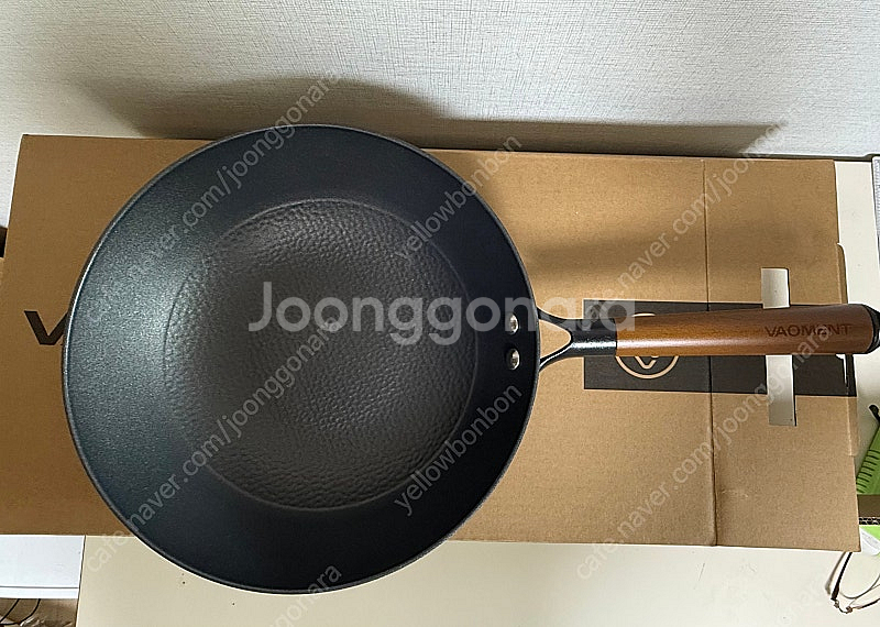 바오먼트 무쇠 웍 28cm 새상품 팝니다(택포4.5만)--0