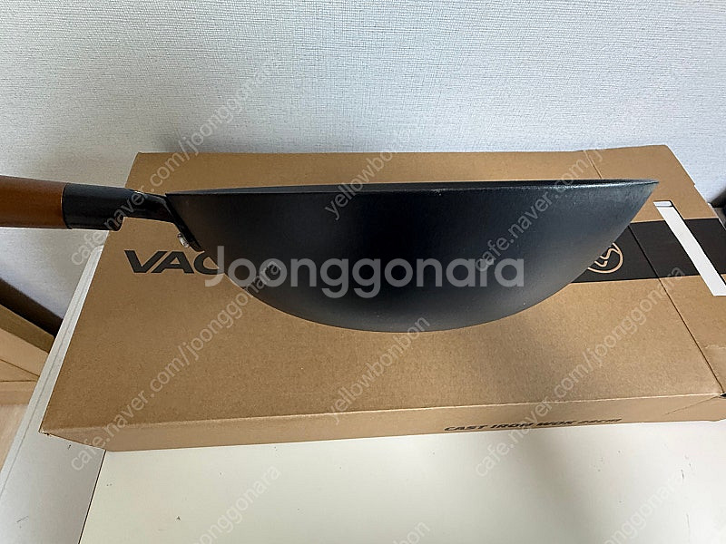 바오먼트 무쇠 웍 28cm 새상품 팝니다(택포4.5만)--2