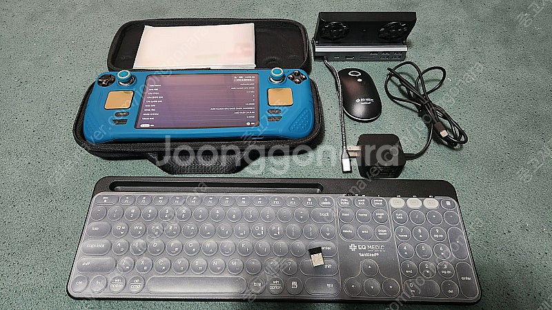 스팀덱 LCD 1테라 1TB + 독 + 주변기기--0
