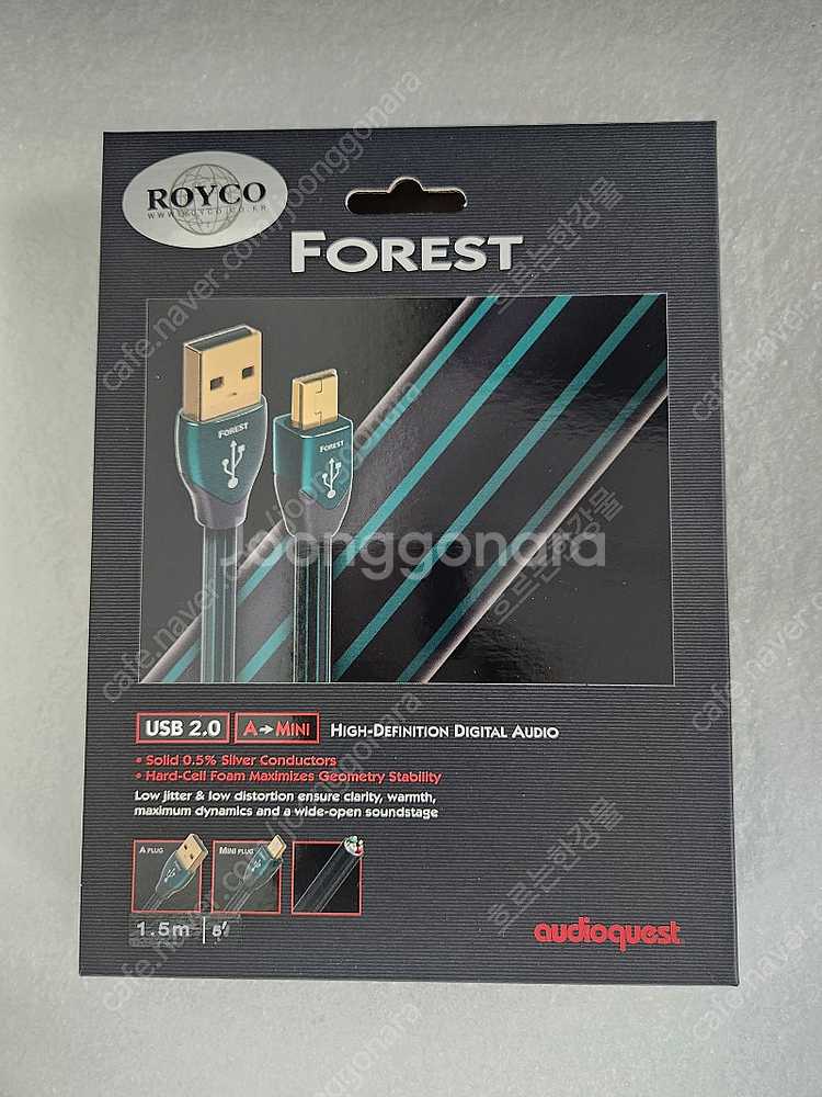 오디오퀘스트 USB 케이블--1
