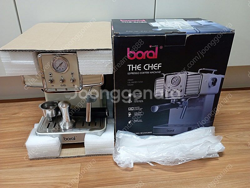 보랄 커페메이커(에스프레소 커피머신) BR-CM1350...--1