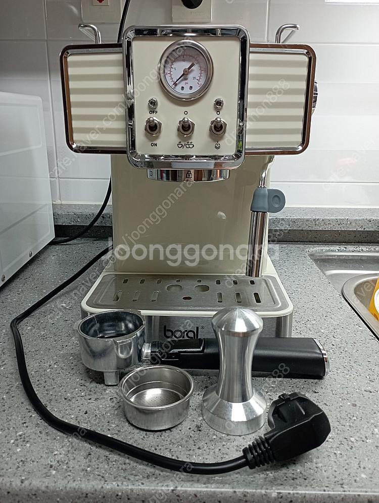 보랄 커페메이커(에스프레소 커피머신) BR-CM1350...--0