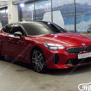 중고 스팅어 마이스터 2WD 2.5 마스터즈 (5인승) 2021 년식 빨간색 저렴한 중고차