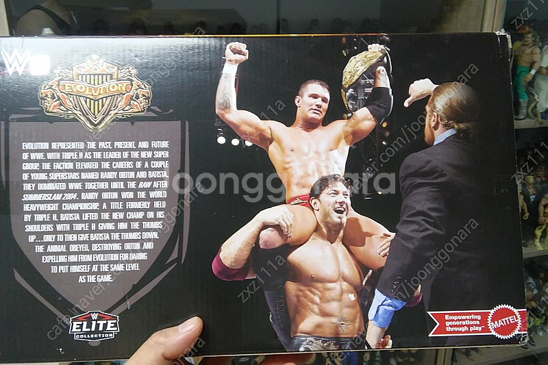 WWE 피규어 한정판 랜디오턴,트리플 H,바티스타 에불...--1