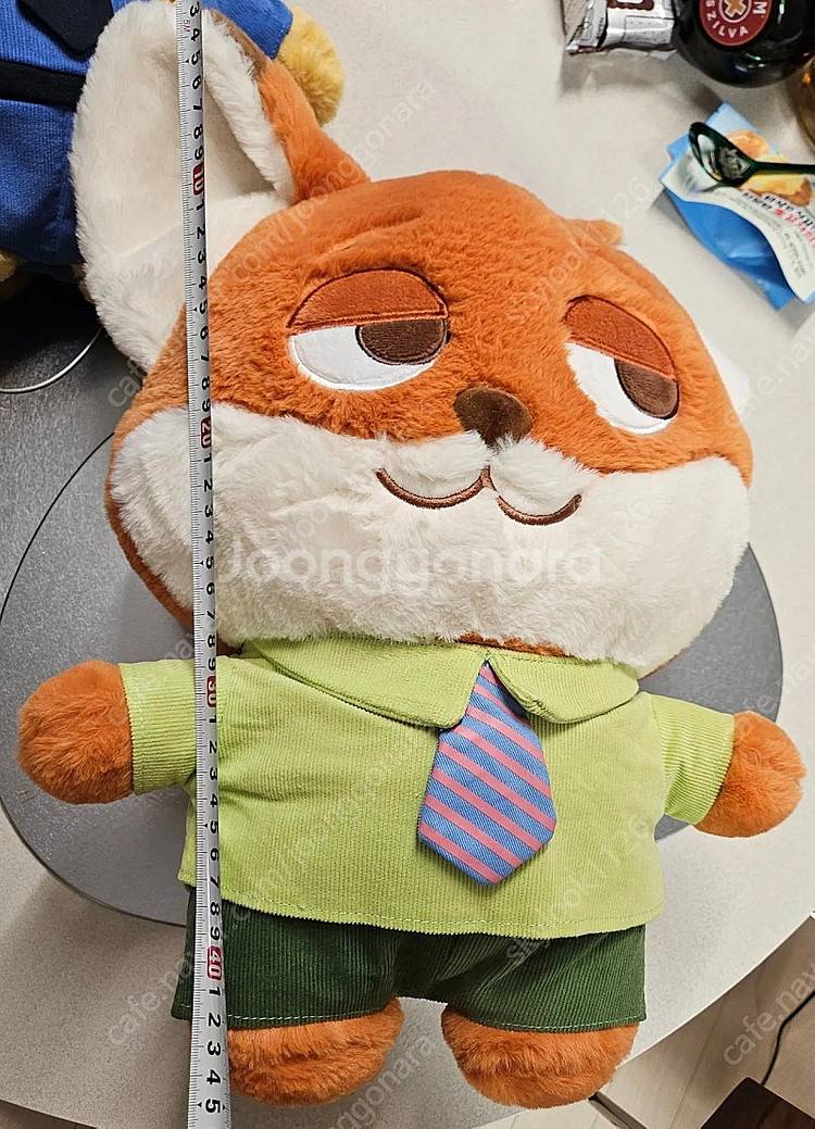 주토피아 닉 벤자민 대형인형 2종--1