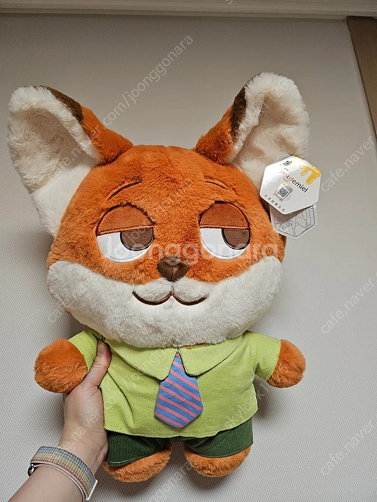 주토피아 닉 벤자민 대형인형 2종--3