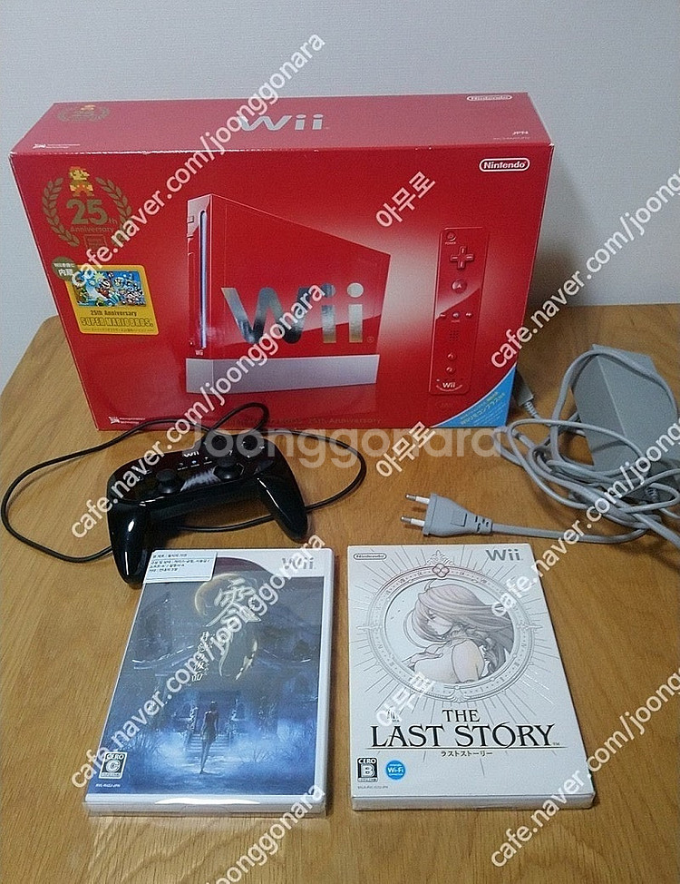닌텐도 Wii (위) 슈퍼마리오 25주년 기념판 (일본...--0