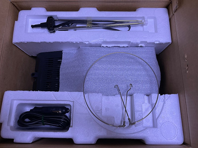 초밀봉(새상품)1989년산~10인치 레트로티비/브라운관 칼라티비/미니 비디오비전/에머슨전자[MADE IN JAPAN...--6