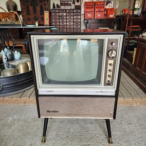 산요 진공관 TV