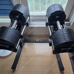 누오덤벨32kg 신형 정품 거치대 멜킨벤치 고무패드6장 팝니다./무게조절