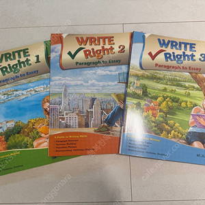 Write right / My next writing 라이팅 교재 새책