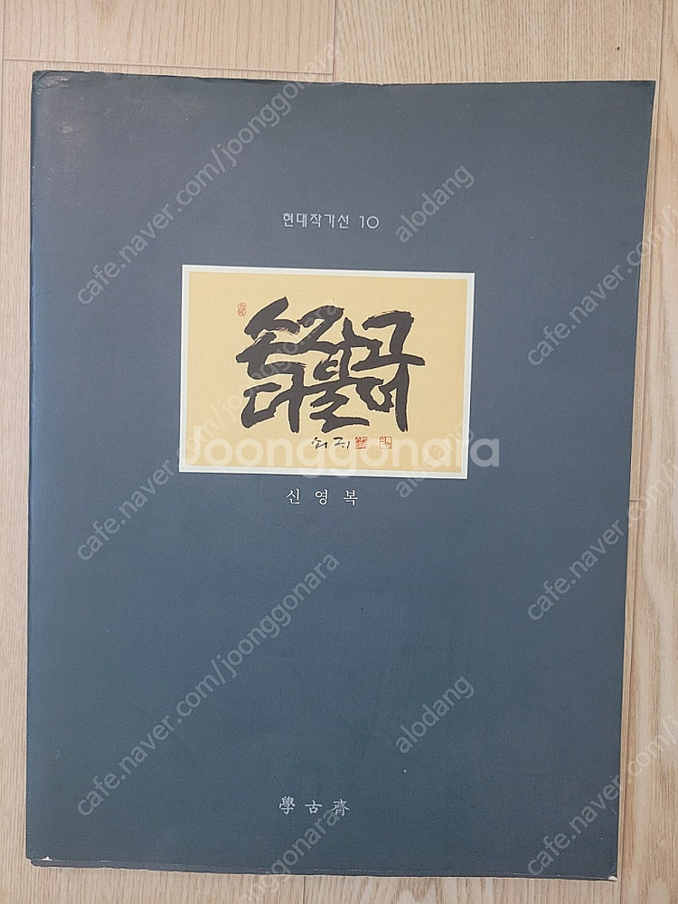 신영복 서화집 손잡고더불어--0