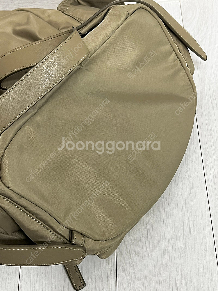 분크 헤이 더블 포켓 백팩 M 베이지 컬러--3