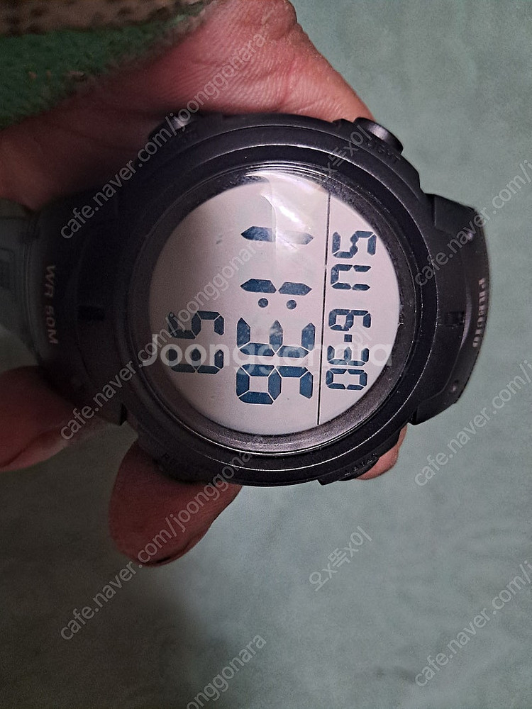 남성 전자 시계 약 들어있음--0