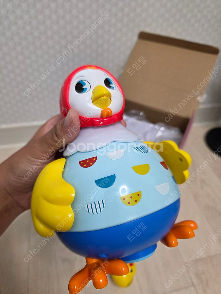 블루래빗 꼬꼬맘 & 브이텍 깜짝볼 한영버전 아기 움직이...--3