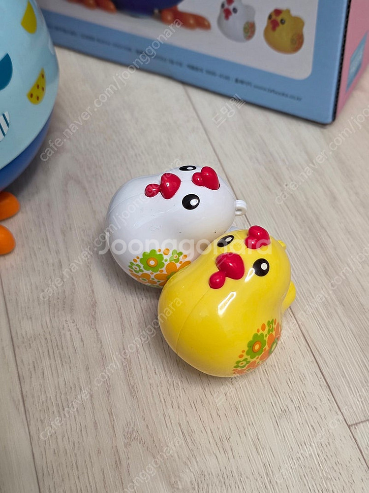 블루래빗 꼬꼬맘 & 브이텍 깜짝볼 한영버전 아기 움직이...--6