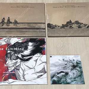 진격의 거인 OST LP 바이닐 4종 일괄