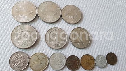오십환.십환.오원.일원.일본소화 10전.백엔&제5공화국...--0