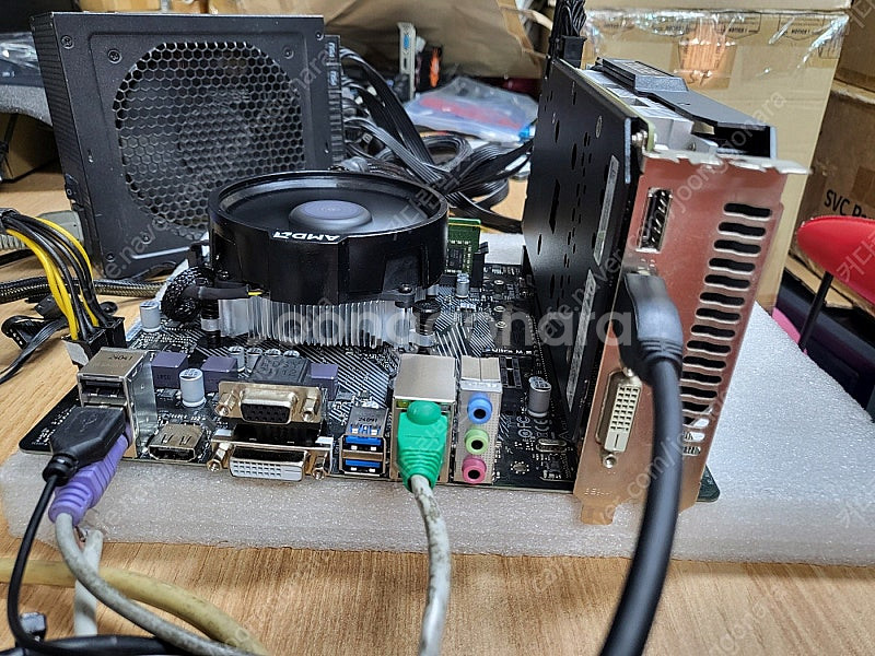 [ASROCK]A520M-HDV(새상품)+라이젠 560...--4