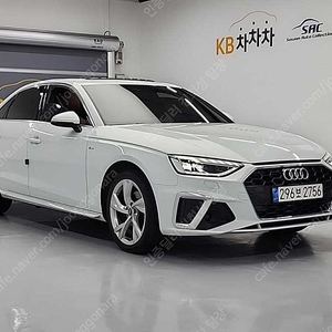 아우디 A4 중고 아우디 A4 중고차 아우디 중고 흰색 2021년식 64,052km 40 TFSI 프리미엄 실내외 완벽클리닝