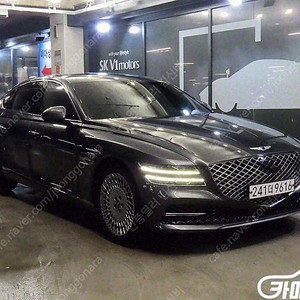 중고 G80(RG3) 2.5 가솔린 터보 AWD 기본형 2021 년식 회색 중고차리스승계