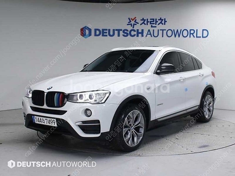 BMW X4 중고 BMW X4 중고차 흰색 2017년식...--2