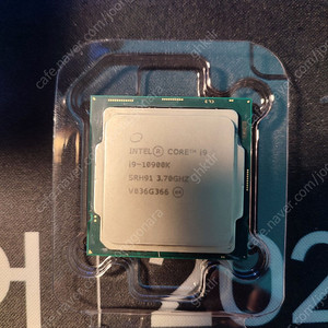 택포 40만원.I9 10900K CPU.박스풀