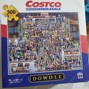 Dowdle Costco 코스트코 홀세일 500피스 직소 퍼즐 키덜트