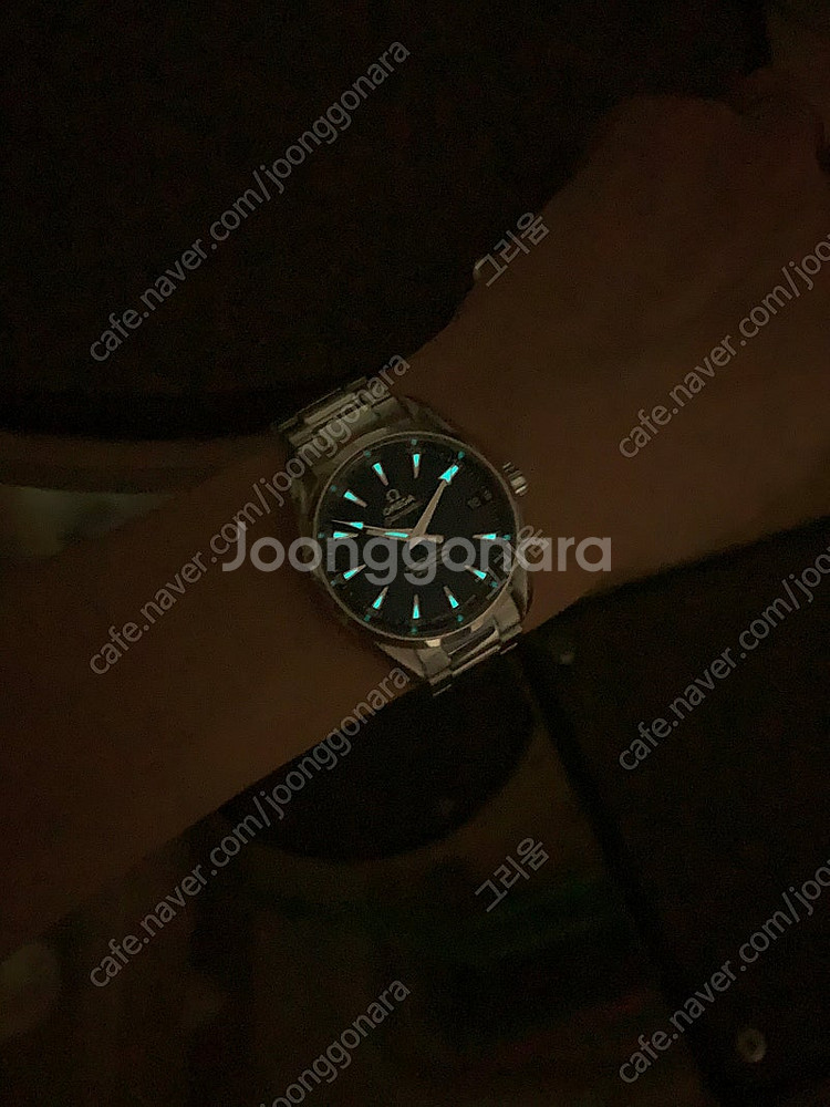 오메가 씨마스터 아쿠아 태라 39.5mm 청판 팝니다.--4