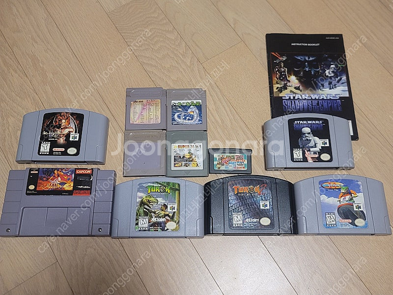 닌텐도64 게임보이 팩 일괄--1