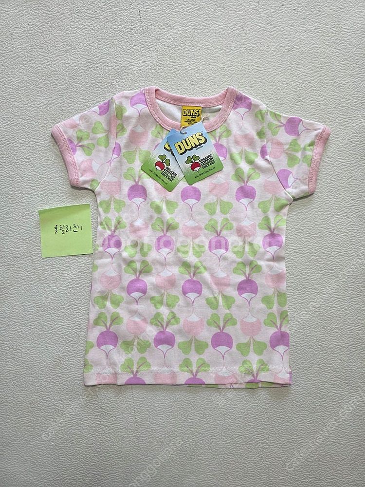 던스스웨덴 빅순무분홍 반팔티 110cm(4-5y)--0