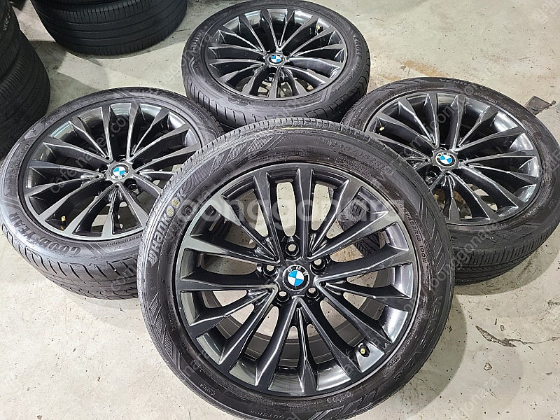 g30 bmw520d 럭셔리 고스트크롬 18인치 휠타이...--8