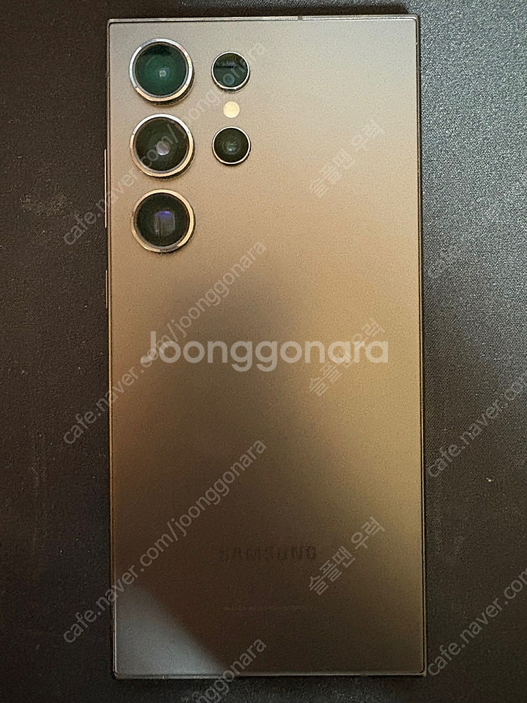 갤럭시 S24울트라 256g 블랙 자급제--2