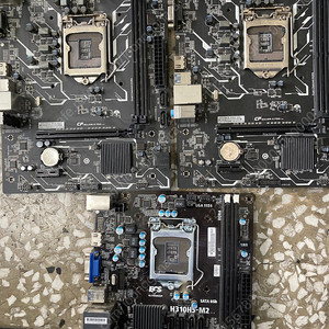 고장난 h310 메인보드 3장