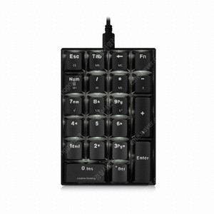 웨이코스 씽크웨이 CROAD K20 매크로 숫자 키패드 (청축)