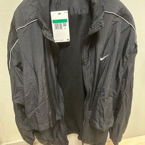 나이키 NSW 솔로 스우시 우븐 트랙 자켓 블랙 XL