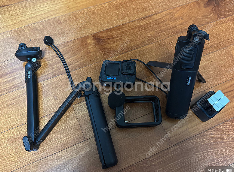 고프로 히어로12 블랙 액션캠 + 볼타, 미디어모듈, 추가배터리2개--0