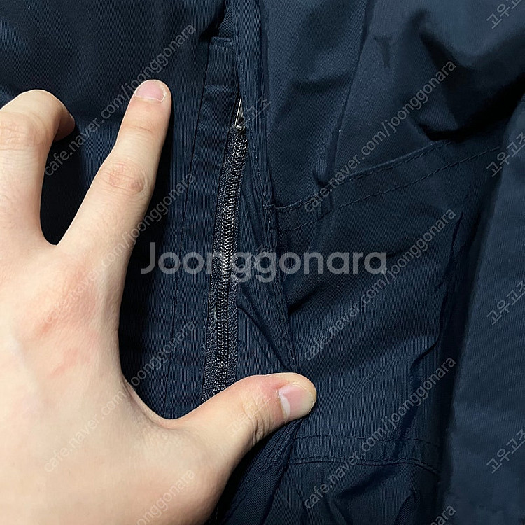 빈폴 다운 후드 패딩 점퍼 L/100--7