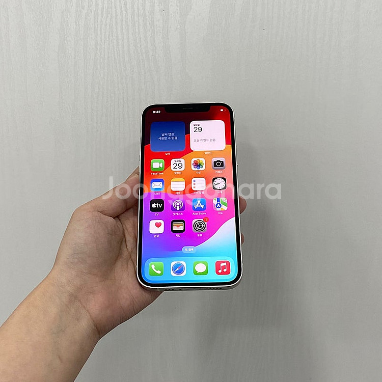 99808 아이폰12 화이트 128GB 부산 중고폰 팝...--0