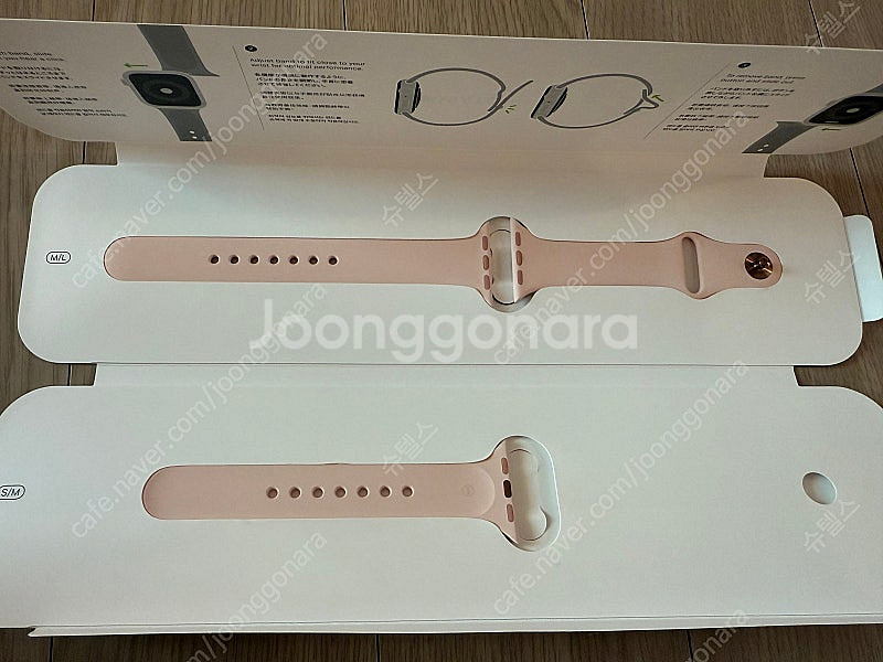 애플워치4 로즈골드 40mm--1