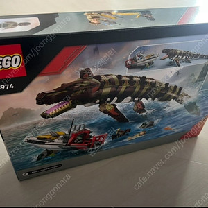 레고 쥬라기 월드 76974 브릭 조립식 모사사우루스 보트 미션 새제품