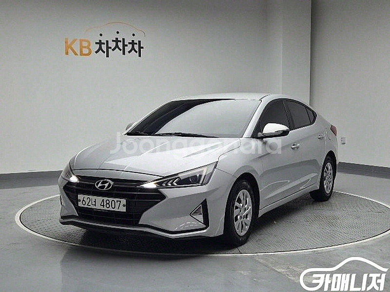 더 뉴 아반떼 AD 1.6 2019 년 중고차/전액할부...--0