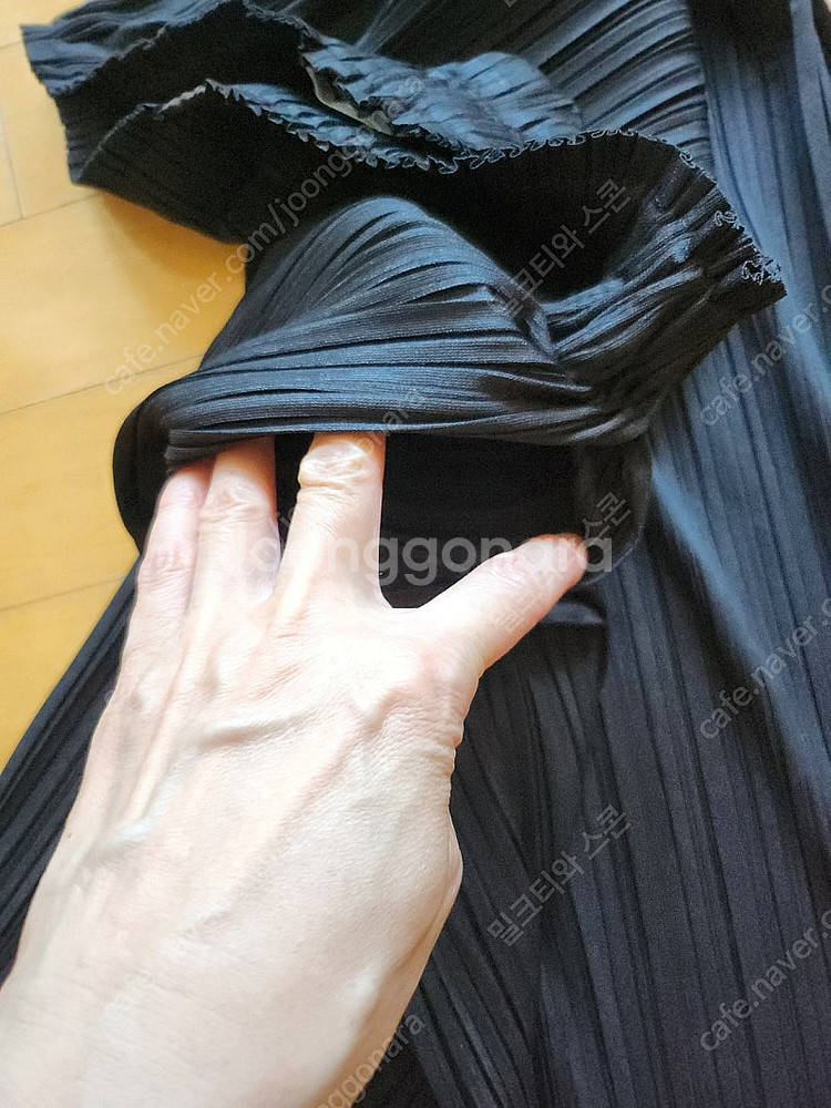 플리츠플리즈 블략팬츠 4사이즈--3